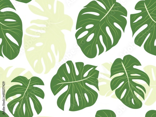 leaf seamless pattern
