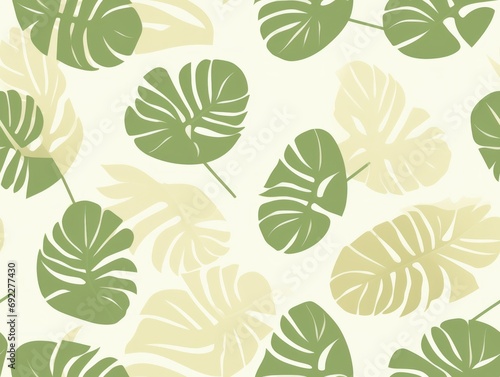 leaf seamless pattern