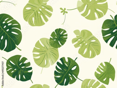 leaf seamless pattern