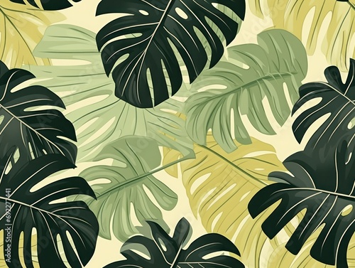 leaf seamless pattern