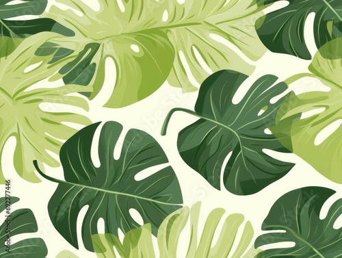 leaf seamless pattern