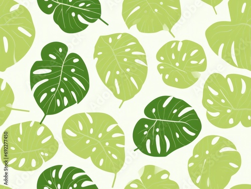 leaf seamless pattern