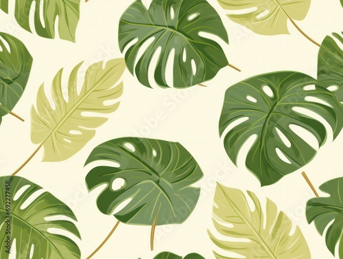 leaf seamless pattern