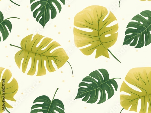 leaf seamless pattern