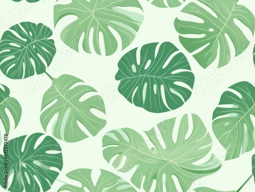 leaf seamless pattern