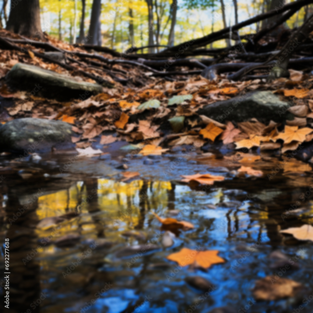 Fototapeta premium autumn in the forest