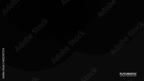 Colorful Abstract cicle on Black Background. Modern creative halftone premium gradient. 3d cover of business presentation banner for sale event night party. vector illustration
