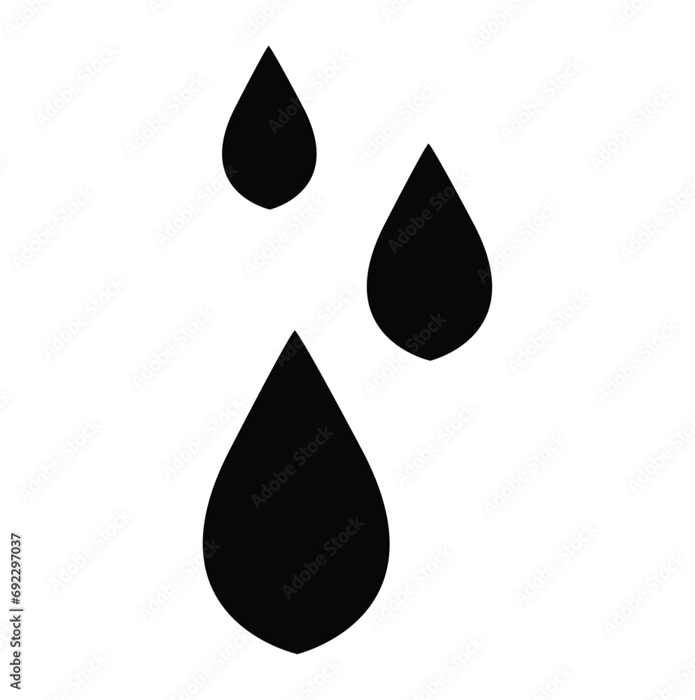 drop of water silhouette drop of water silhouette