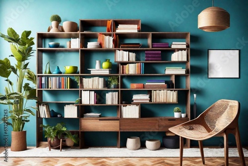 books on the shelf © HuzaifaShah