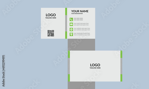 Modern Business Card,Double-sided creative business card template  Luxury business card design template,Portrait and landscape orientation Creative and Clean Business Card Template 