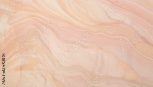 Abstract marbled backdrop with smooth pink waves and ornate decoration generated by AI