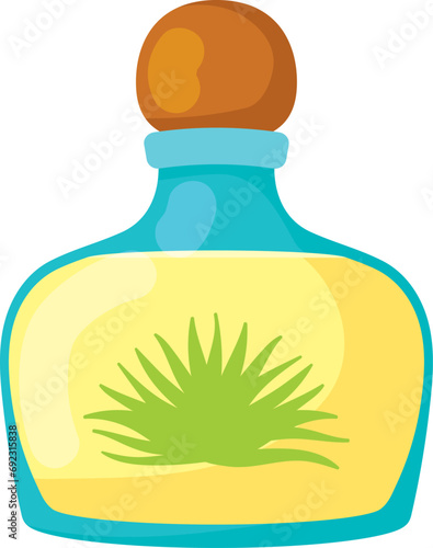 mexico tequila bottle icon