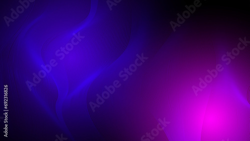 Abstract futuristic glowing purple, violet and pink line pattern wave abstract background for wallpaper, banners, invitations, luxury vouchers, and prestigious gift certificates. Vector.