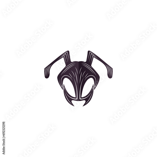 Ant Logo vector illustration template design
