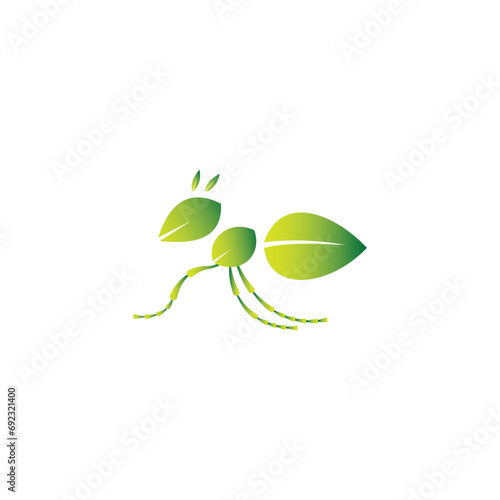 Ant Logo vector illustration template design