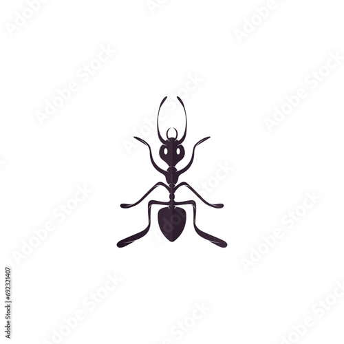 Ant Logo vector illustration template design