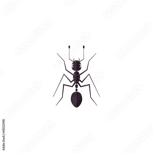Ant Logo vector illustration template design