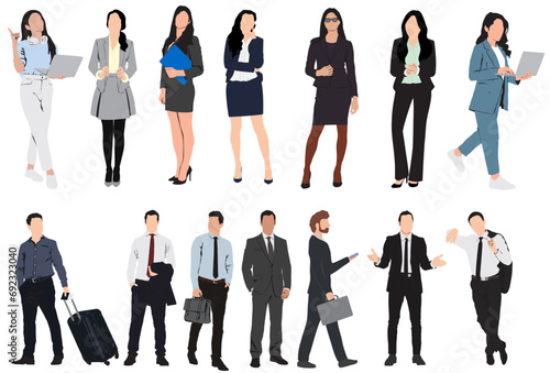 business people collection photo
