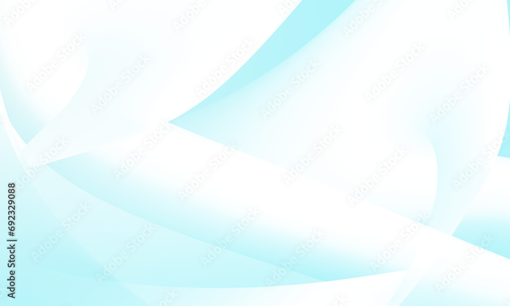 Obraz premium abstract light blue background with waves lines. Overlapping stripes and color gradients