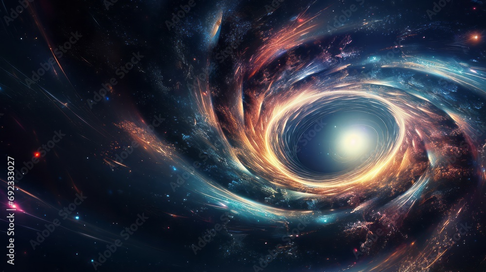 Black hole, a mysterious void in the depths of space Black hole, a mysterious void in the depths of space