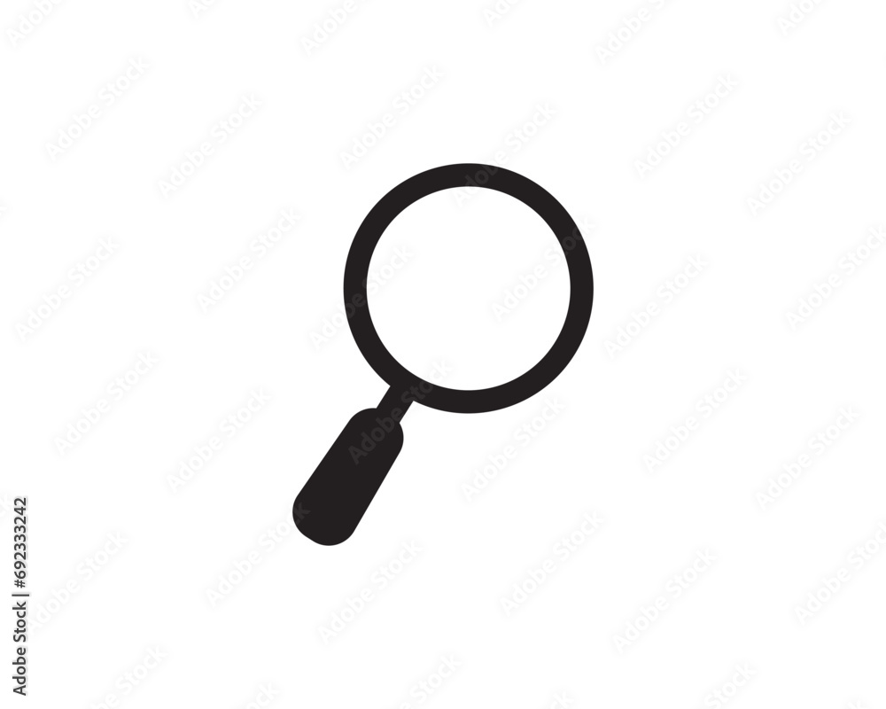 Magnify glass icon vector design illustration Magnify glass icon vector design illustration