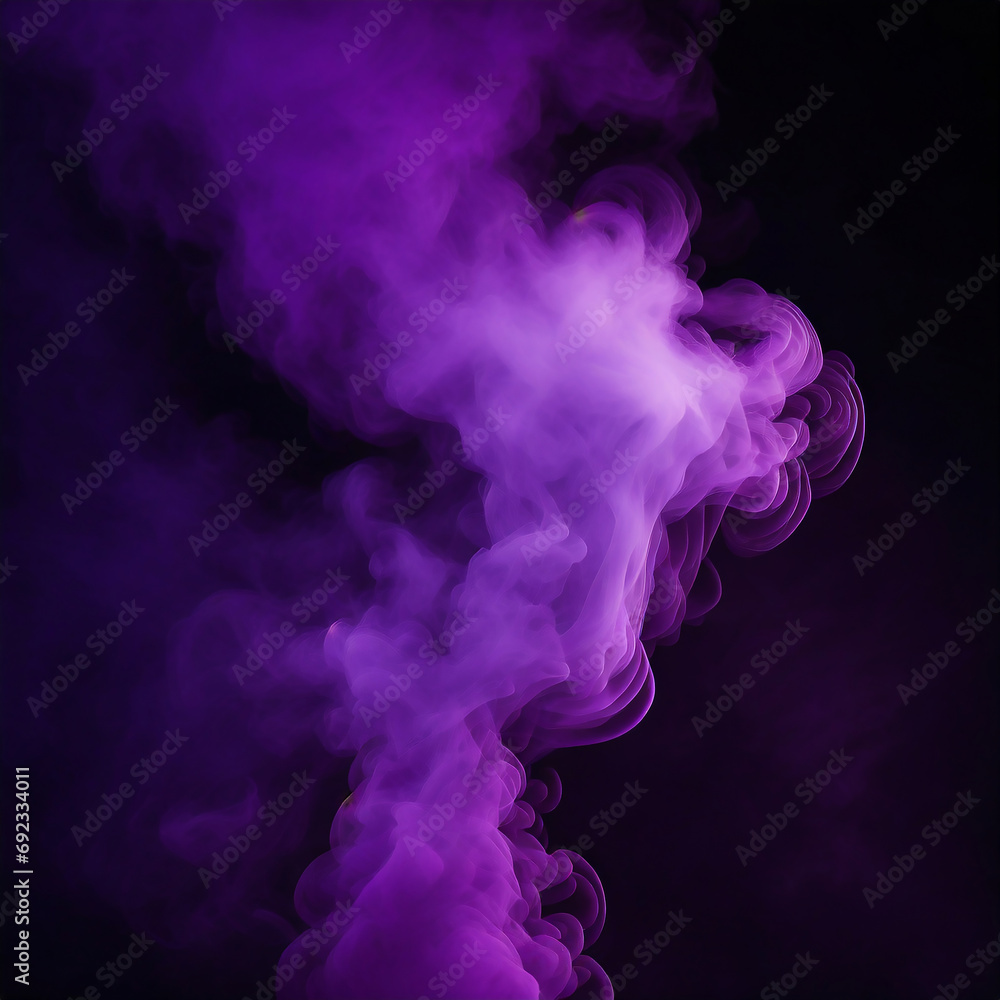 Obraz premium Smoke on dark background