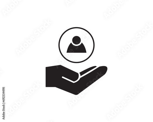 Free Download personal service icon vector symbol design - GFXLoad
