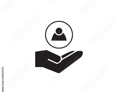 Free Download Call Service care icon vector symbol design illustration - GFXLoad