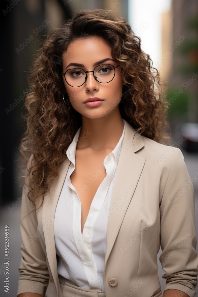 young and attractive businesswoman young and attractive businesswoman