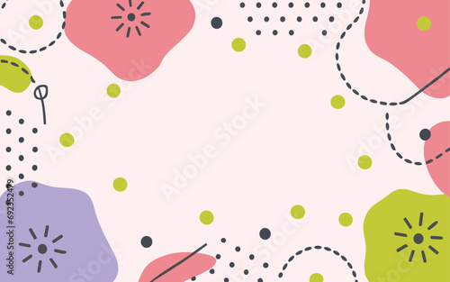 Floral background, Abstract. Good for fashion fabrics, postcards, email header, wallpaper, banner, events, covers, advertising, and more. Valentine's day, women's day, mother's day background.