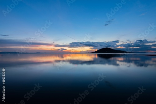 Sunset Pasak Cholasit Dam,Lopburi 
