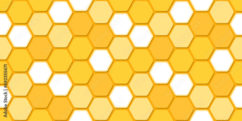 seamless beehive honeycomb pattern, hexagonal fashion geometric symmetry design, pattern for wallpaper, wrapping, fabric, apparel, production, printing, vector illustration seamless beehive honeycomb pattern, hexagonal fashion geometric symmetry design, pattern for wallpaper, wrapping, fabric, apparel, production, printing, vector illustration