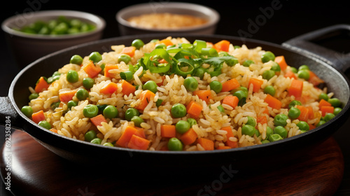 risotto with vegetables HD 8K wallpaper Stock Photographic Image 