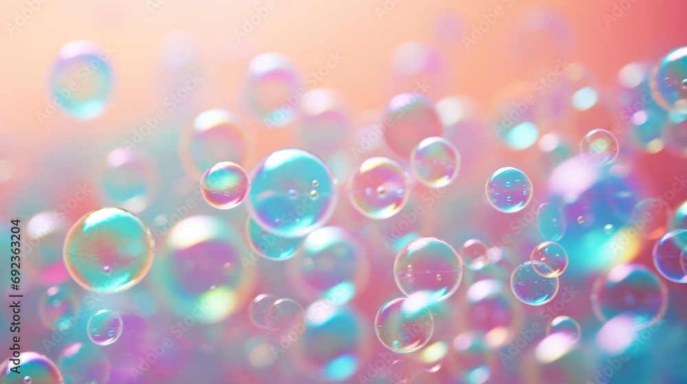 background with colorful and vibrant bubbles, ai background with colorful and vibrant bubbles, ai