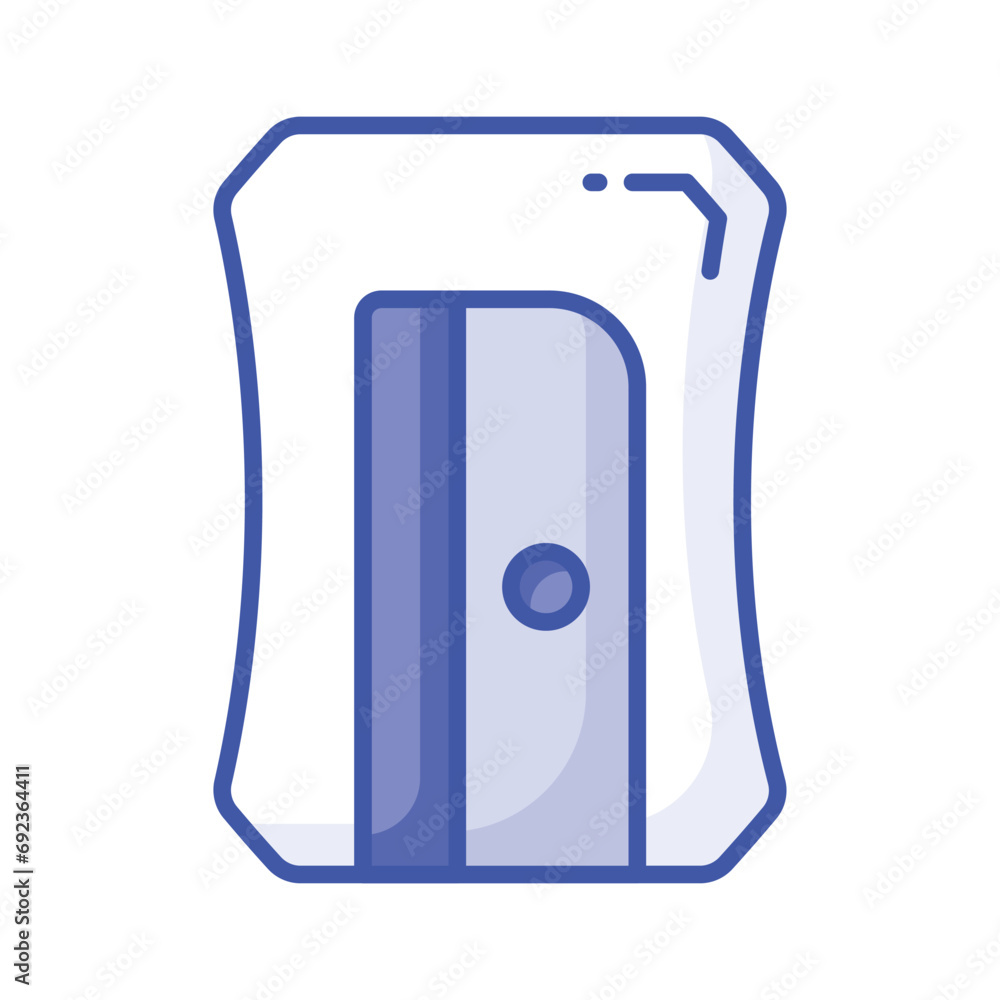 Visually perfect icon of sharpener in modern style, school supplies, vector of pencil grinder Visually perfect icon of sharpener in modern style, school supplies, vector of pencil grinder