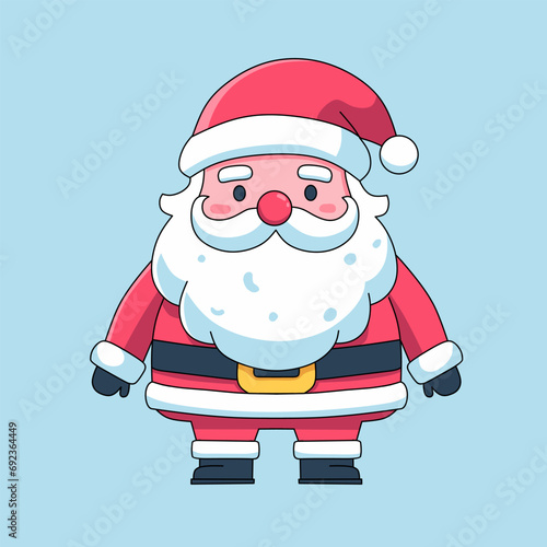 cartoon santa claus