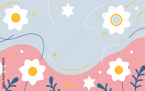 Floral background. Good for fashion fabrics, postcards, email header, wallpaper, banner, events, covers, advertising, and more. Valentine's day, women's day, mother's day background.