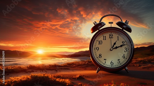 Daylight Savings Time Concept