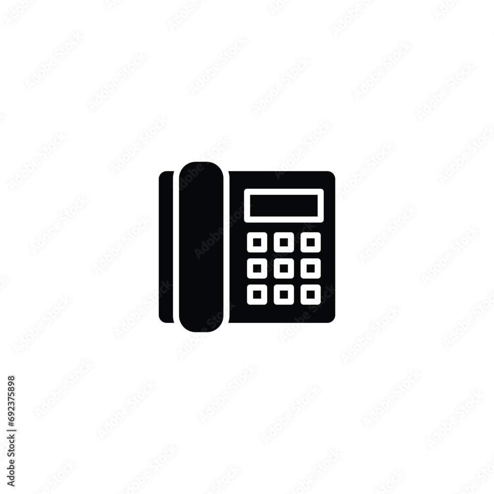 telephone icon, phone sign vector for web site Computer and mobile app telephone icon, phone sign vector for web site Computer and mobile app