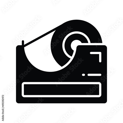 Check this amazing icon of tape dispenser in trendy style