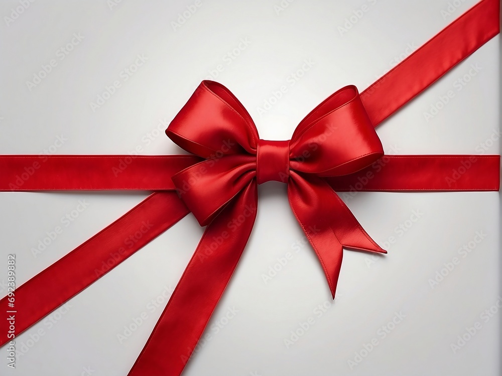 Ultra Realism Red Ribbon & Bow in Full HD Glory Ultra Realism Red Ribbon & Bow in Full HD Glory