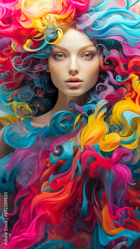 Celestial Radiance: A Vibrant Portrait of Venus' Energy