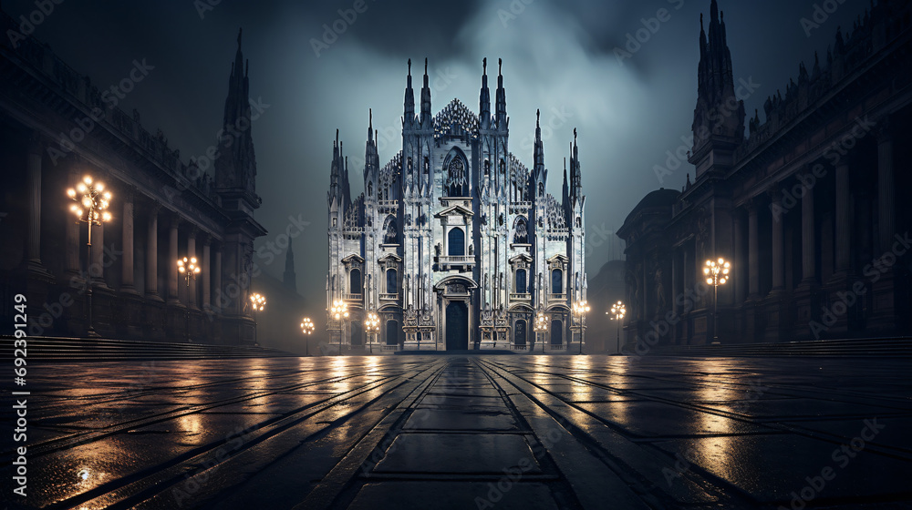 Milan Italy. Milan Cathedral Duomo di Milano