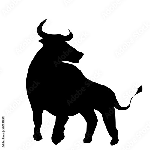 Bull Silhouette 