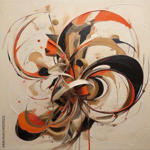 abstract background with circles