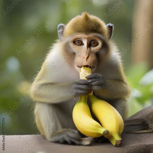 portrait of a baboon