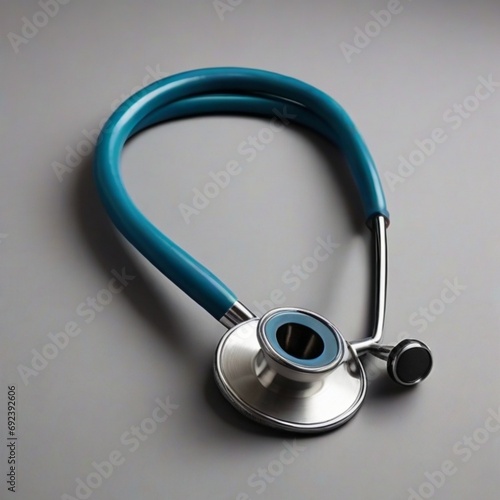 stethoscope on a white background