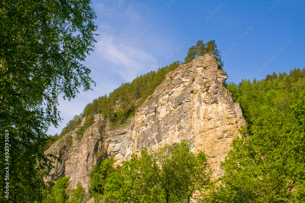 Kalim-Uskan is a rock located in the Ishimbay region of Bashkortostan, Russian Federation.