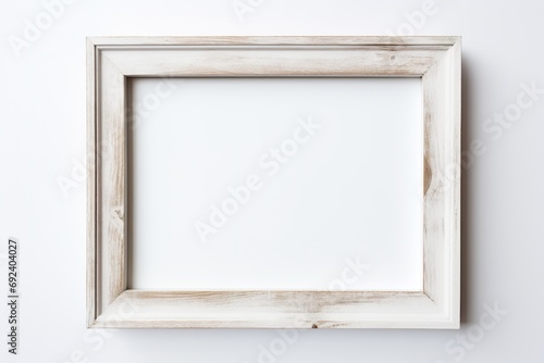 beautiful contemporary design square frame, front view, full frame filled, solid white background