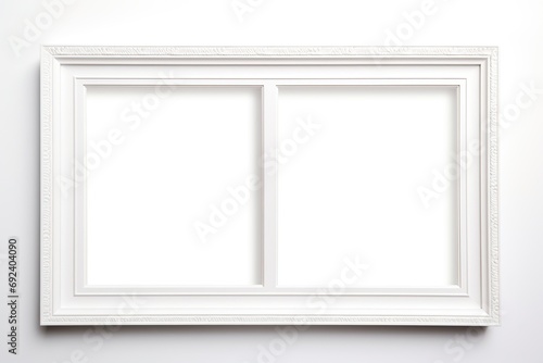 beautiful contemporary design square frame  front view  full frame filled  solid white background